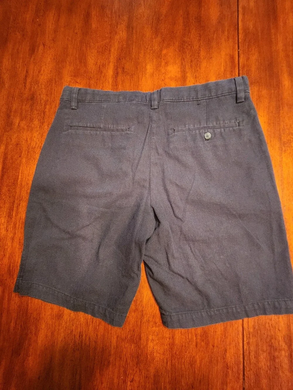 Men's Banana Republic Size 34 Navy Casual Cotton Shorts Aiden Like New